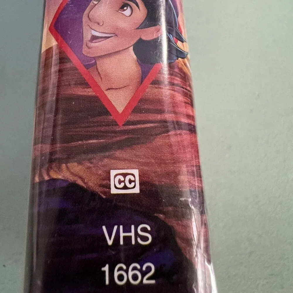 Disney’s Aladdin VHS – Black Diamond Edition #1662-1 (First Pressing) – 1993